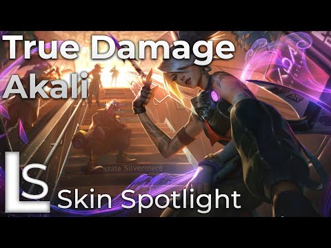 True Damage Akali - Skin Spotlight - League of Legends