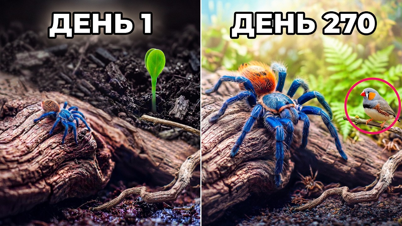 270 ДНЕЙ В ТРОПИЧЕСКОМ ТЕРРАРИУМЕ! Что Из Этого Вышло?