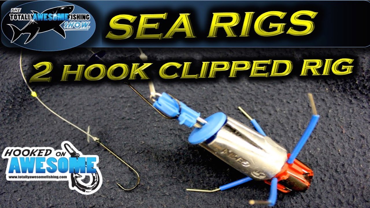 Sea Fishing Rigs - THE 2 HOOK CLIPPED RIG | TAFishing