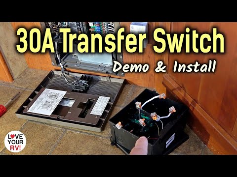 30 Amp RV Power Transfer Switch Installation - Go Power! TS-30