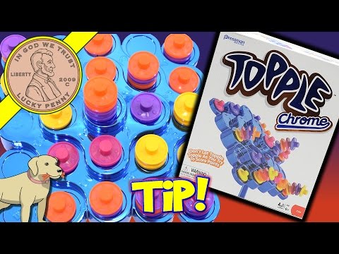 Topple Chrome Family Game, Stack & Balance To Win!