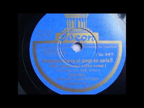 Dajos Bela Orchester: Mein gnädiges Fräulein, ich träume von Ihnen seit Tagen (1931)