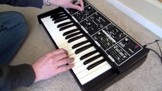Video thumbnail for Moog Rogue Demo by SynthDan1