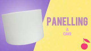 How To Panel a Cake Tutorial | Panelling | Cherry Basics