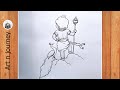 How To Draw A Beautiful Lord Murugan With Peacock Lord Subramanya Sketch Appan Murugan Art