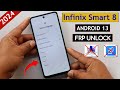 Infinix Smart 8 X6525 Frp Bypass Unlock Without Pc Activity Launcher Not Working No Xshare 2024