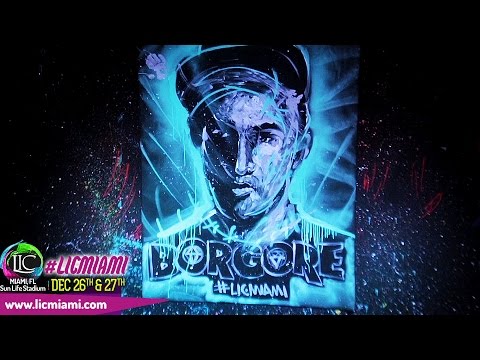 2014 LIC MIAMI FESTIVAL - BORGORE Announcement (PAINTING by David Garibaldi)