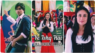 Ye Ishq Hai Song  Full Screen Whatsapp Status  Sha