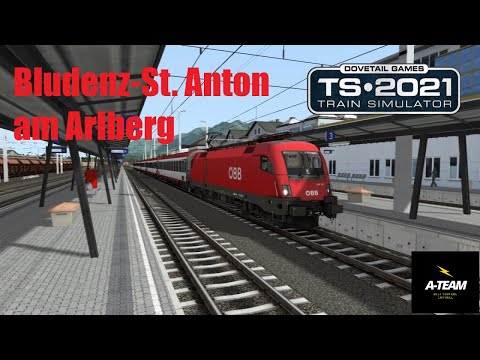 Virtuelle Führerstandsmitfahrt: Bludenz-St. Anton am Arlberg | Arlbergbahn | TS2021 | Taurus 1016 |