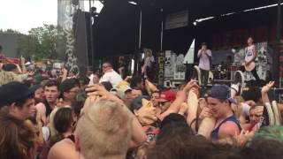 Neck Deep - Motion Sickness (First time live) @ Vans Warped Tour 2017