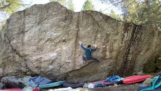 Video thumbnail of Fade out, 8b (low). Val di Mello