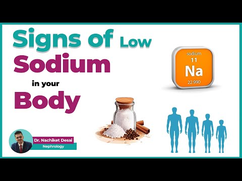 Low Sodium (Hyponatremia) |  What are the Symptoms of Low Sodium Levels?👨‍⚕️🩺 | Dr. Nachiket Desai