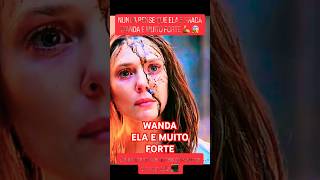 WANDA E MUITO FORTE NUNCA ACHE QUE ELA E FRACA #wanda #wandavision #marvel #filmesnovos #filmes #dc