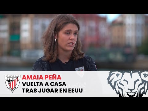 Imagen de portada del video 📽️️ Amaia Peña I Vuelta a casa tras jugar en EEUU