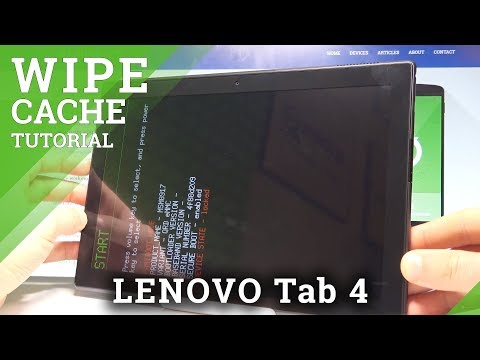 How to Wipe Cache in LENOVO Tab 4 - Clear Cache Partition |HardReset.Info
