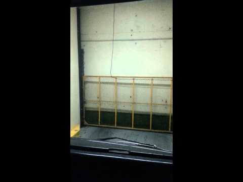 Huge freight elevator