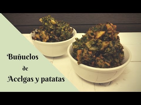 Receta Buñuelos de Acelga | Fácil y rápida |