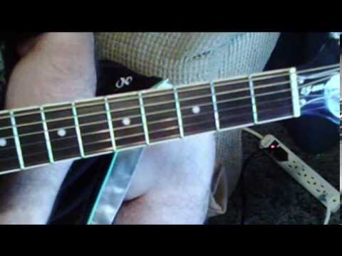 Open E Tuning Rocky Mountain Way Joe Walsh Studio Recording Lesson