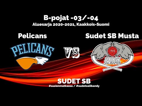 Pelicans - Sudet SB Musta, B-pojat 25.11.2020 klo 18:15