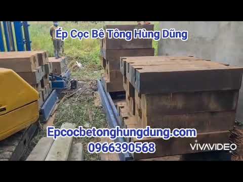 Ép cọc bê tông quận 12 16 tim 