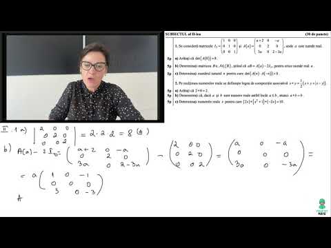 Bacalaureat Matematică, sesiunea vară-2021, Mate-Info