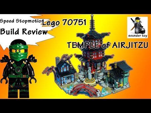 Vidéo LEGO Ninjago 70751 : Le temple de l'Airjitzu