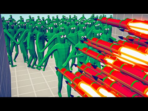 ZOMBIE SQUAD vs EVERY GOD - Totally Accurate Battle Simulator TABS
