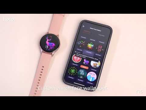 Hoco Y15 AMOLED Smart Watch (Call) Silver