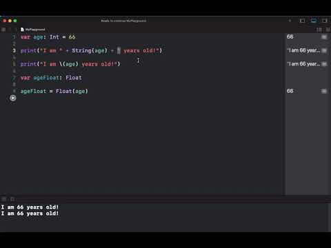 Swift - Casting and String Interpolation