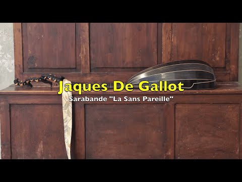 Gallot J. De - Sarabande "La Sans Pareille" - Alberto Crugnola: Baroque Lute - Serie "People".