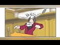 Phoenix Wright Ace Attorney Comic dub: “give the phone to Mr.Edgeworth”