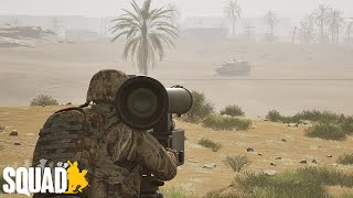 Canadian Armor Slams into Chinese Anti-Tank Defenses in Tallil | Eye in the Sky Squad Gameplay