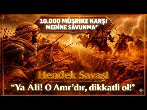 Ya Resulallah… İzin Ver Karşısına Ben Çıkayım! | Hendek Savaşı