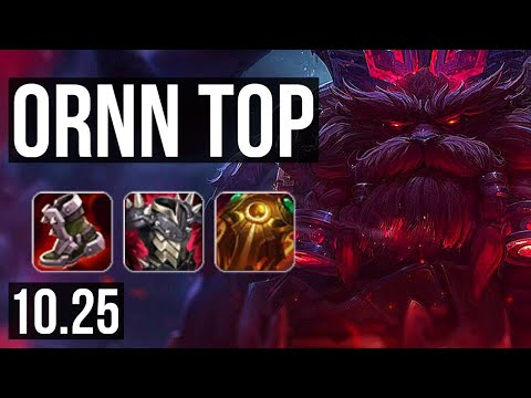 ORNN vs RENGAR (TOP) | 900+ games, 5/2/9 | EUW Grandmaster | v10.25