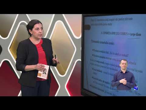 #TeleŞcoala: Limba și literatura română clasa a XII-a - Floare albastră de Mihai Eminescu (@TVR2)