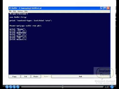PERL Arrays and Indexing