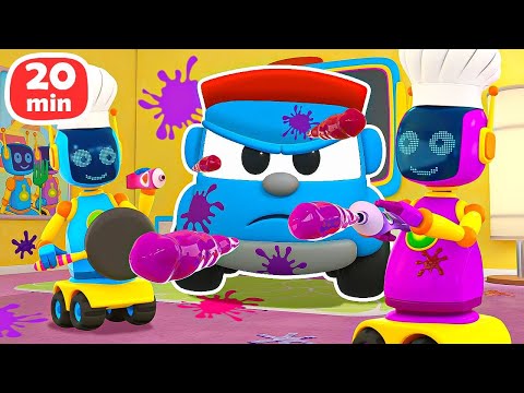 Our new episodes with Leo and Co. Leo, the truck, in action