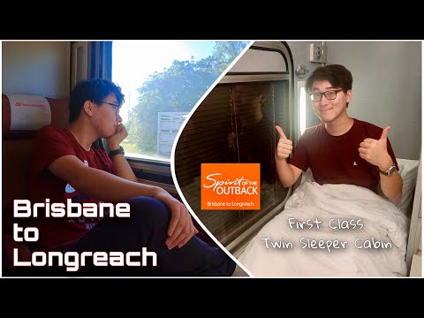 First Class Spirit of the Outback train Brisbane to Longreach review - QR Queensland Rail Australia