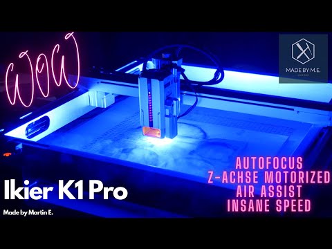 IKier K1 Pro 24W | Die neue Nummer 1 ? | Unboxing | Montage | Lightburn | Test