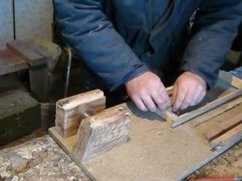 натягивание проволки на рамки