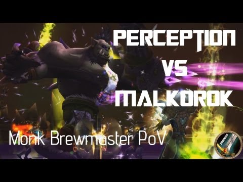 Perception vs Malkorok 10 HC. Monk Brewmaster PoV.