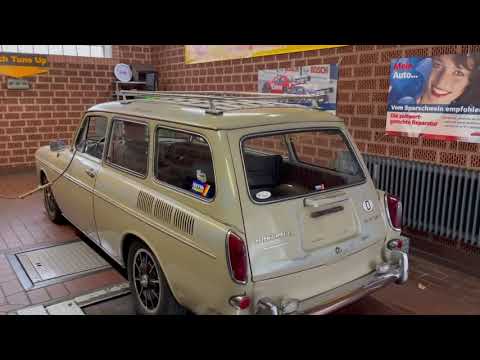 VW Type 3 Squareback with Vintage Speed Exhaust on Dyno Sound HQ