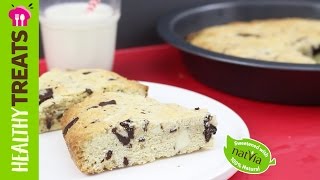 Giant Chocolate Chip Cookie - Natvias Healthy Trea