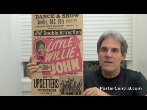 Little Willie John Window Cards 1960-61 Wrote Beatles’ “Leave My Kitten