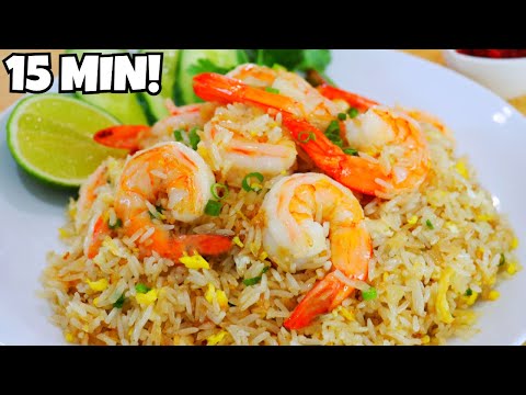 15-Min Thai Shrimp Fried Rice Recipe — Just Like Bangkok
