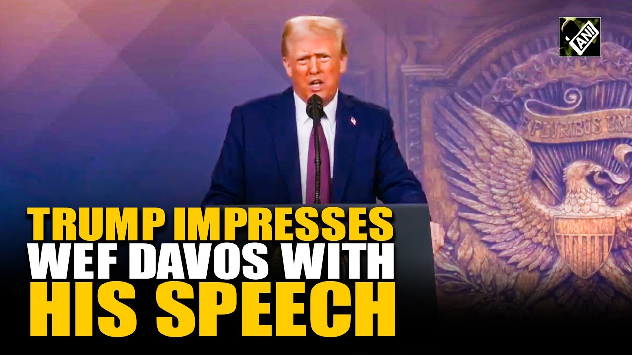 Full Speech: Trump's speech from White House draws massive Applause at WEF Davos