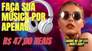 Eu vou Criar Música Personalizada com Ia- vinte pila