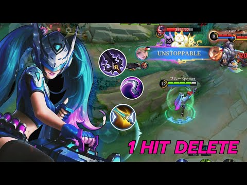 LAYLA BEST BUILD AND EMBLEM 100% UNSTOPPABLE - Build Top 1 Global Layla - Mobile Legends