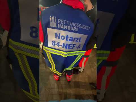 Als NEF beim HSV Aufstiegsspiel