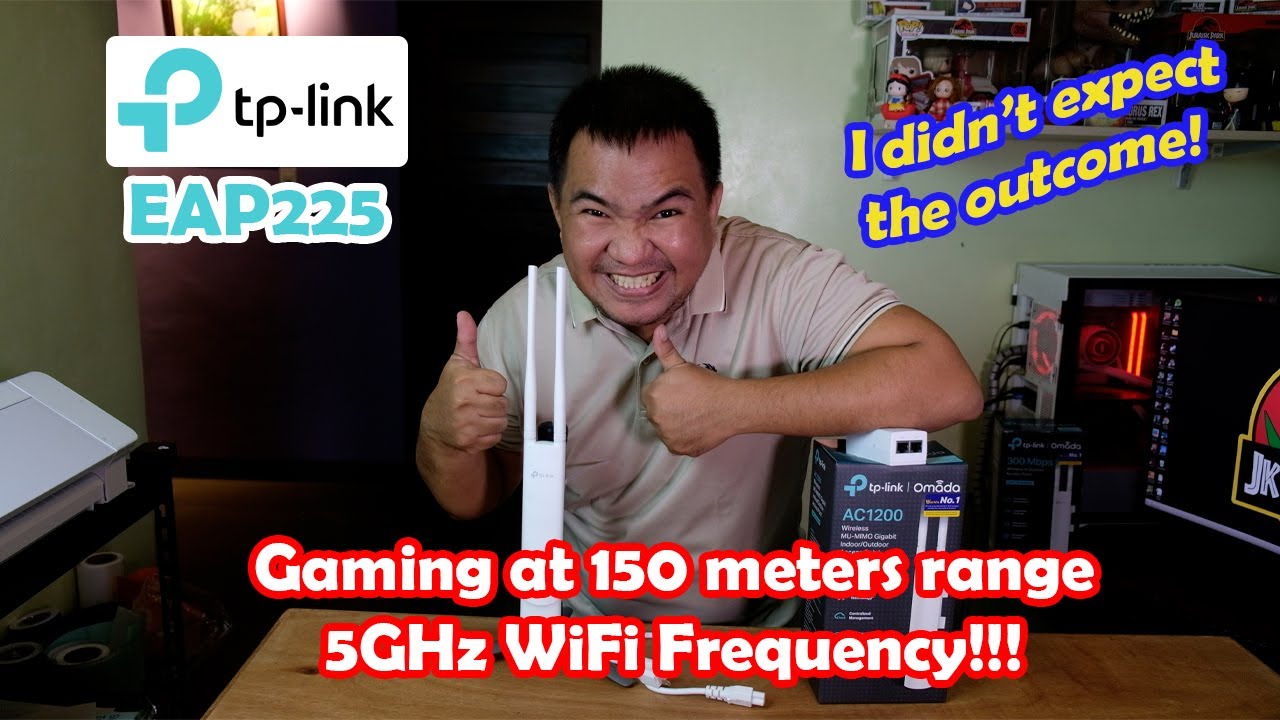 Miniatura da avaliação em vídeo de Access Point TP-Link EAP225-Outdoor Wireless Dual Band AC1200